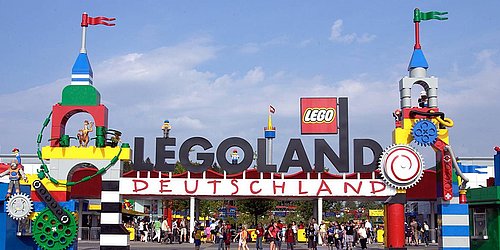Eingang zum Legoland